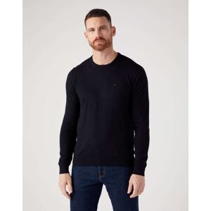 Wrangler Strickpullover »Pullover CREWNECK KNIT« Schwarz  M