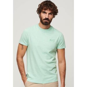 Superdry Rundhalsshirt »Organic Cotton Essential Logo T-Shirt« light mint  XL