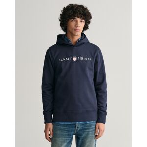 Gant Hoodie »PRINTED GRAPHIC HOODIE« EVENING BLUE  L