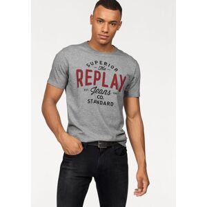 Replay T-Shirt hellgrau-meliert  XL (56)