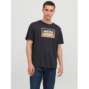 Jack & Jones T-Shirt »JJSTEEL TEE SS CREW NECK« dark navy  S