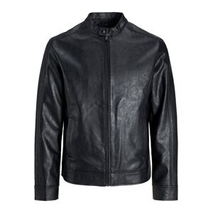 Jack & Jones Lederimitatjacke »JJCALI PU JACKET« Black  L