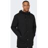 ONLY & SONS Parka »ALEX TEDDY PARKA«, mit Kapuze Black  S