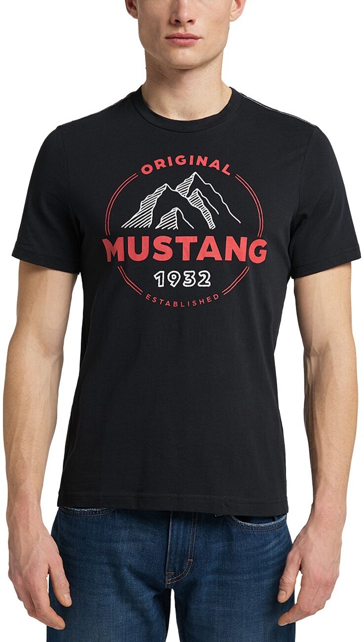 MUSTANG T-Shirt »Alex C Print« schwarz  L M S XL XXL XXXL