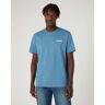 Wrangler T-Shirt »TShirts2PackSignOffTee« Blau  L