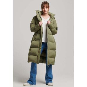 Superdry Steppmantel »LONGLINE HOODED PUFFER COAT« Wild Khaki  XL