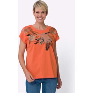 Classic Basics Kurzarmshirt »Kurzarm-Shirt«, (1 tlg.) orange-cognac  52