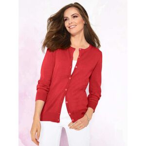 Classic Basics Strickjacke korallenrot  38