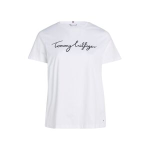 Tommy Hilfiger Curve T-Shirt »CRV REG C-NK SIGNATURE TEE SS« Th Optic White  50