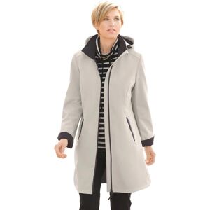 Casual Looks Softshelljacke, mit Kapuze stein  52