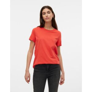 Vero Moda Kurzarmshirt »VMPAULA S/S T-SHIRT NOOS« Cayenne  XS (34)