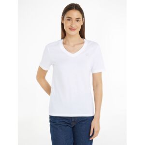 Calvin Klein Jeans T-Shirt »CK EMBRO BADGE V-NECK TEE« Bright White  XXXL (46)