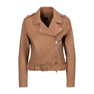 Boss ORANGE Lederjacke »C_Sameli« Light/Pastel Brown236  44