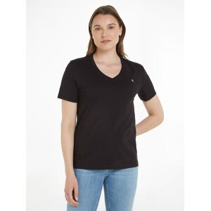 Calvin Klein Jeans T-Shirt »CK EMBRO BADGE V-NECK TEE« Ck Black  M (38)