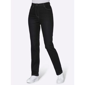 Classic Basics High-waist-Jeans, (1 tlg.) black denim  48