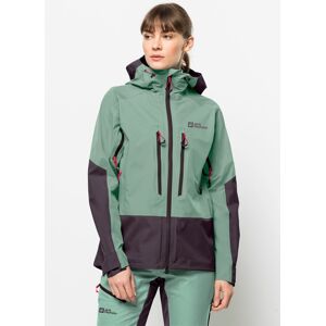 Jack Wolfskin Funktionsjacke »ALPSPITZE 3L JKT W«, mit Kapuze rauchmint  XL (46)