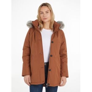 Tommy Hilfiger Parka »PADDED PARKA WITH FUR«, mit Kapuze Natural Cognac  L (40)