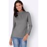 Classic Basics Stehkragenshirt »Stehkragen-Shirt«, (1 tlg.) grau  38