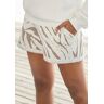 LASCANA Relaxshorts »-Kurze Hose mit Zebradruck,« beige-taupe  44/46