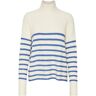 Vero Moda Stehkragenpullover »VMMARINA LS HIGHNK LONG PULLOVER GA BOO« Birch Stripes:W. BEAUCOUP BLUE STRIPES  S (36)