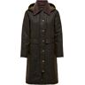 ONLY Parka »ONLMOUNTAIN WASHED LONG PARKA CS OTW«, mit Kapuze Black Olive Detail:CHOCOLATE MARTINI  M (38)