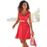 Beachtime Sommerkleid rot  40