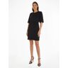 Calvin Klein Midikleid »STRUCTURE TWLL MINI SHIFT DRESS« Ck Black  42