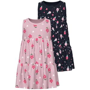 Name It Minikleid »NMFVIGGA 2P SPENCER DRESS«, (Packung, 2 tlg.) parfait pink  110