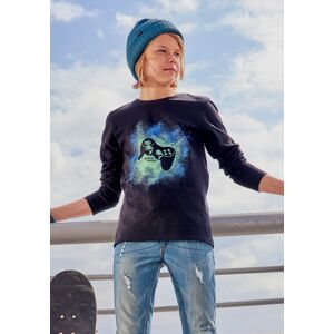 KIDSWORLD Langarmshirt »GAMER« schwarz  128/134