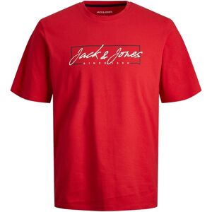 Jack & Jones Junior Kurzarmshirt »JJZURI TEE SS CREW NECK JNR« true red  152