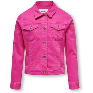 KIDS ONLY Jeansjacke »KOGAMAZING COLORED JACKET PNT«, ohne Kapuze raspberry rose  140