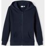 Name It Sweatjacke »NKMNESWEAT CARD W HOOD BRU NOOS« Dark Sapphire  122 (128)