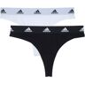 Adidas Sportswear String »"Cotton Logo"«, (2er-Pack), weiches Tragegefühl weiss-schwarz  M