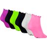 Puma Kurzsocken, (6 Paar), mit gewelltem Abschluss bunt  39-42