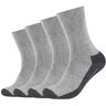 Camano Sportsocken, (Packung, 4 Paar) hellgrau-meliert  43 (46)