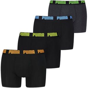 Puma Boxershorts, (4 St.) black-multi  M