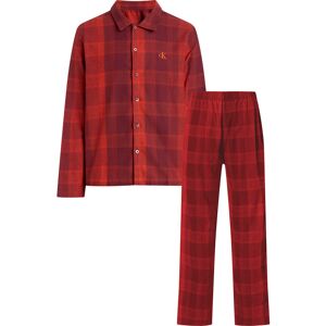 Calvin Klein Underwear Schlafanzug »L/S PANT SET« GRADIENT_CHECK_RED_CLAY  S (48)