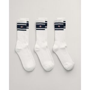 Gant Sportsocken »SHIELD SPORT SOCKS 3-PACK«, (3 Paar) weiss  40-42