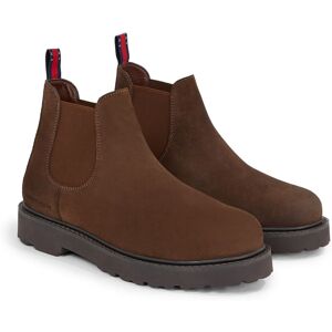 Tommy Jeans Chelseaboots »TOMMY JEANS SUEDE BOOT« dunkelbraun  41