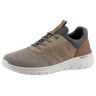 Rieker Slip-On Sneaker taupe-kombiniert  45