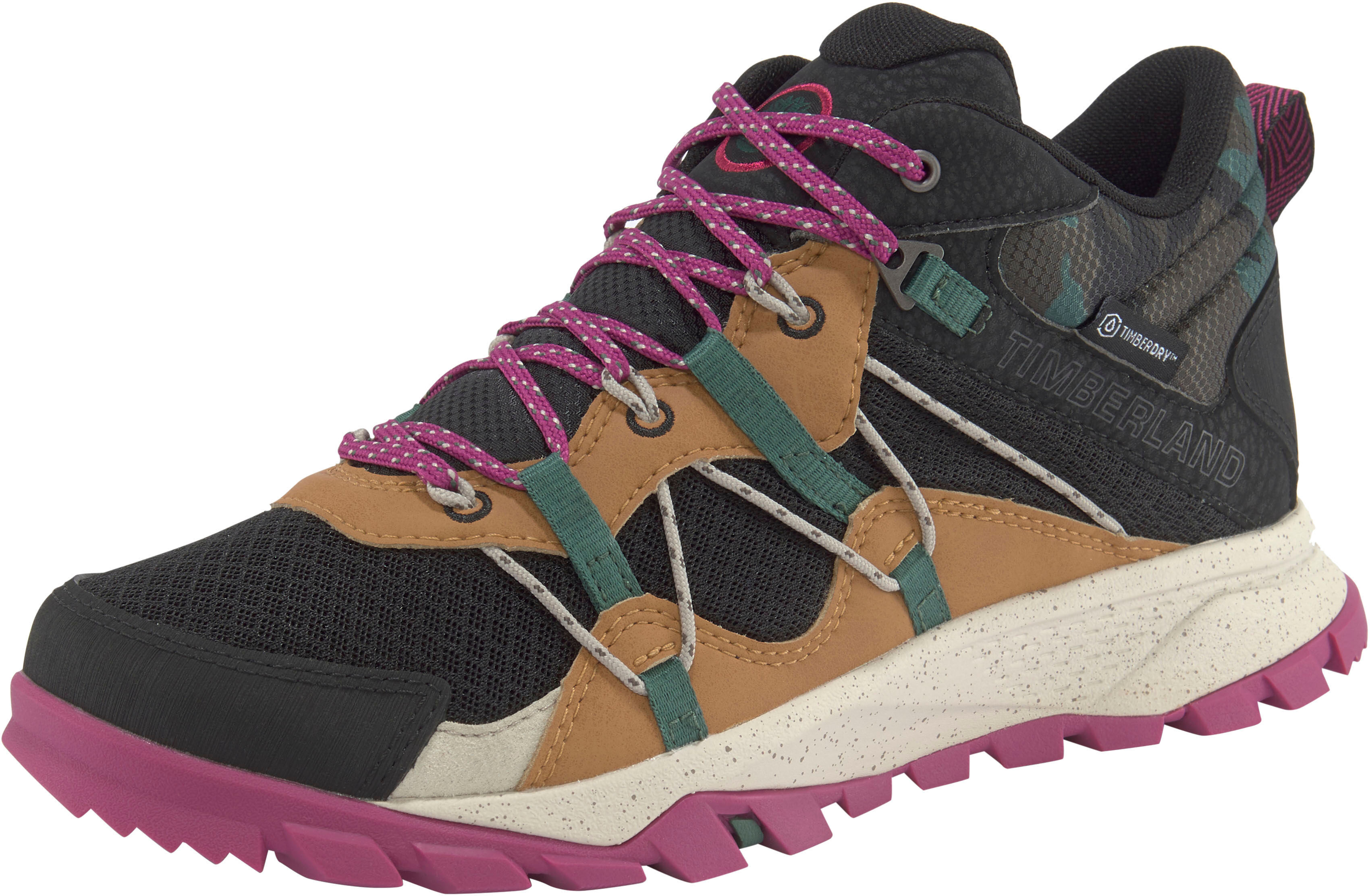 Timberland Wanderschuh »Garrison Trail Mid Fab WP« schwarz  36 37,5 37 38 38,5 39,5 39 40 41 41,5 42