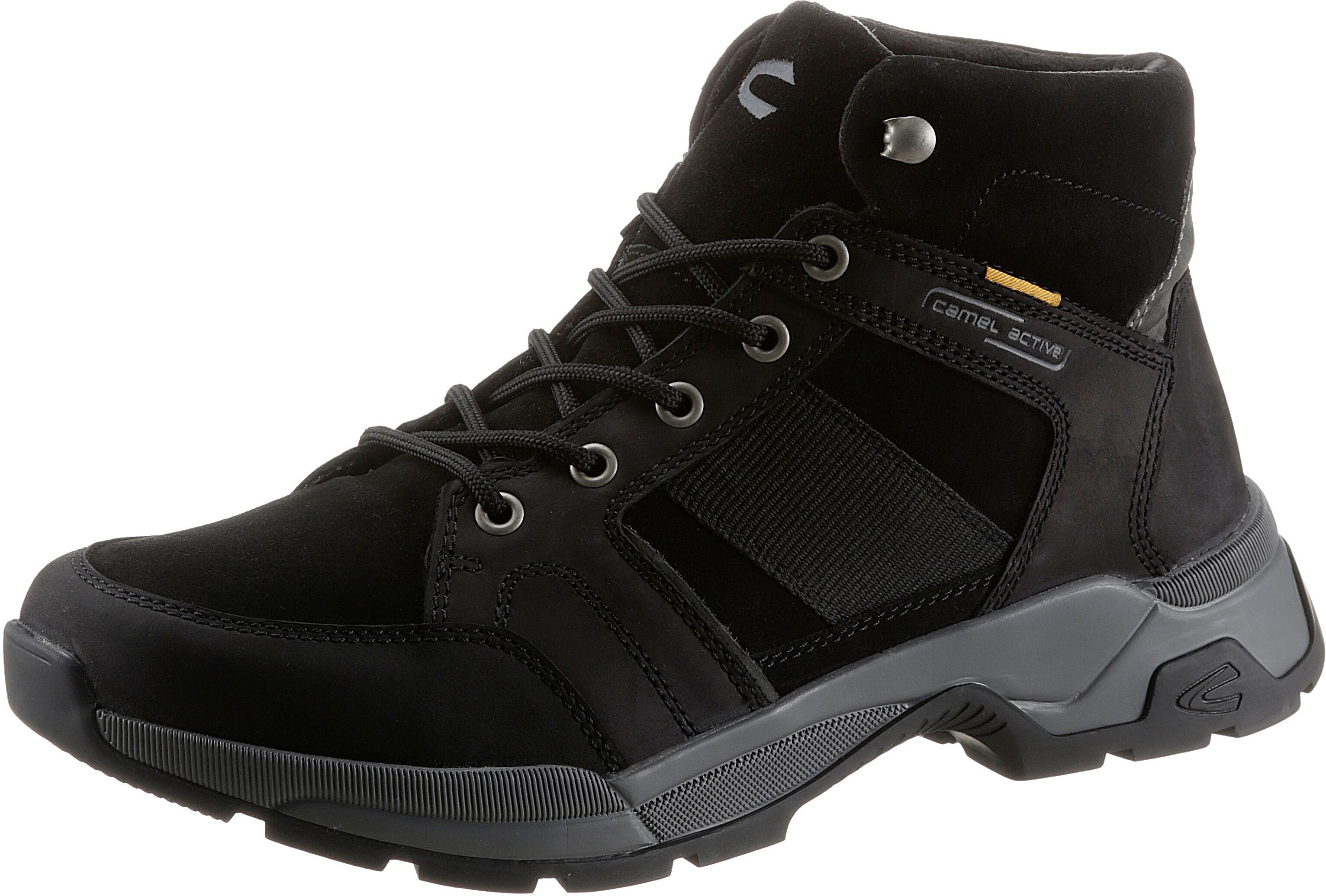 camel active Schnürboots »Cirrus«, für Outdoor schwarz  40 41 42 43 44 45 46 47