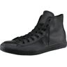 Converse Sneaker »Chuck Taylor All Star Hi Monocrome Leather« black  36