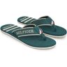 Tommy Hilfiger Zehentrenner »SPORTY HILFIGER BEACH SANDAL« grün-beige  39