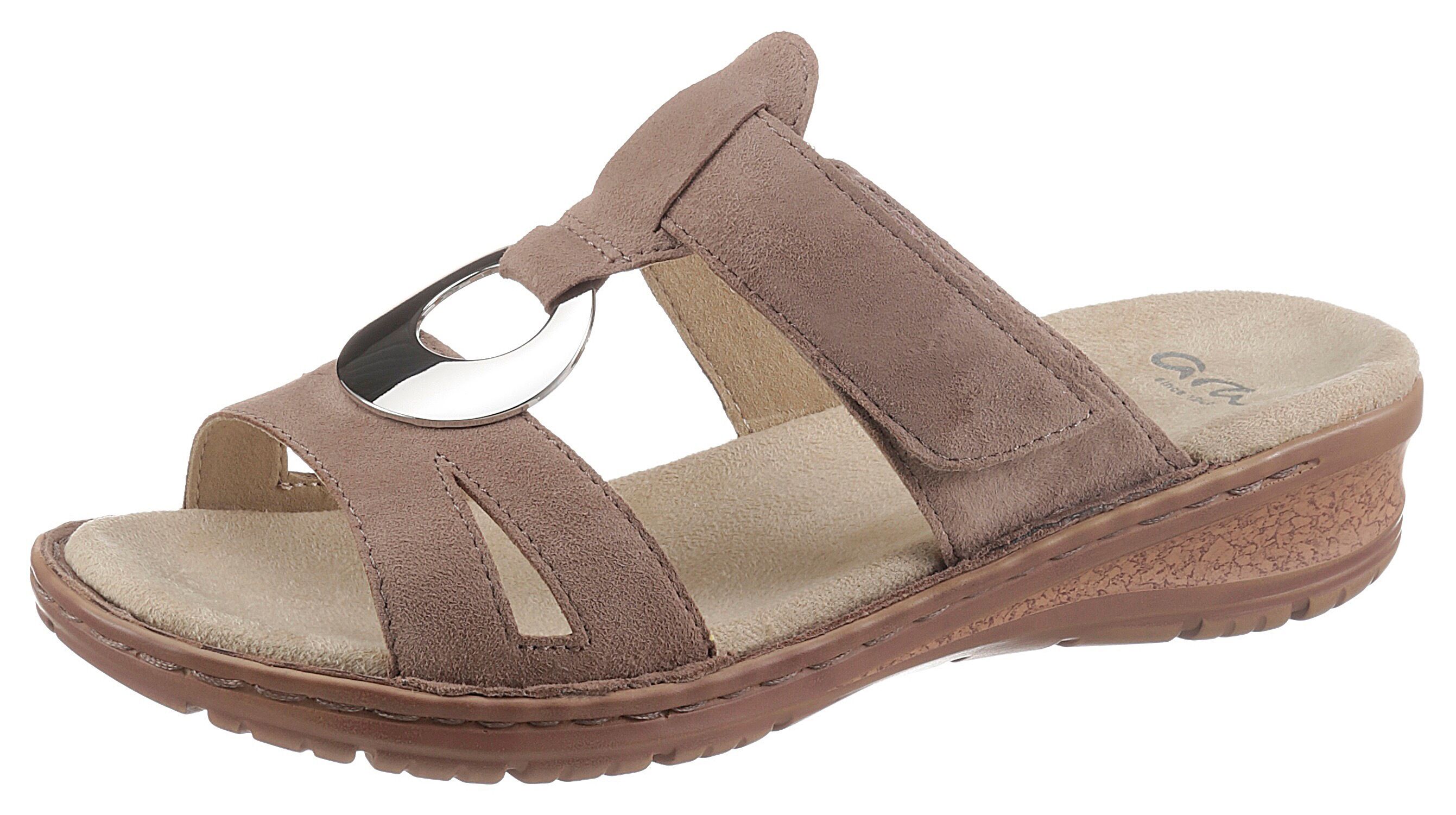 Ara Pantolette »HAWAII«, Mit Klettverschluss grau  35 36 37 38 39 40 41 42 43