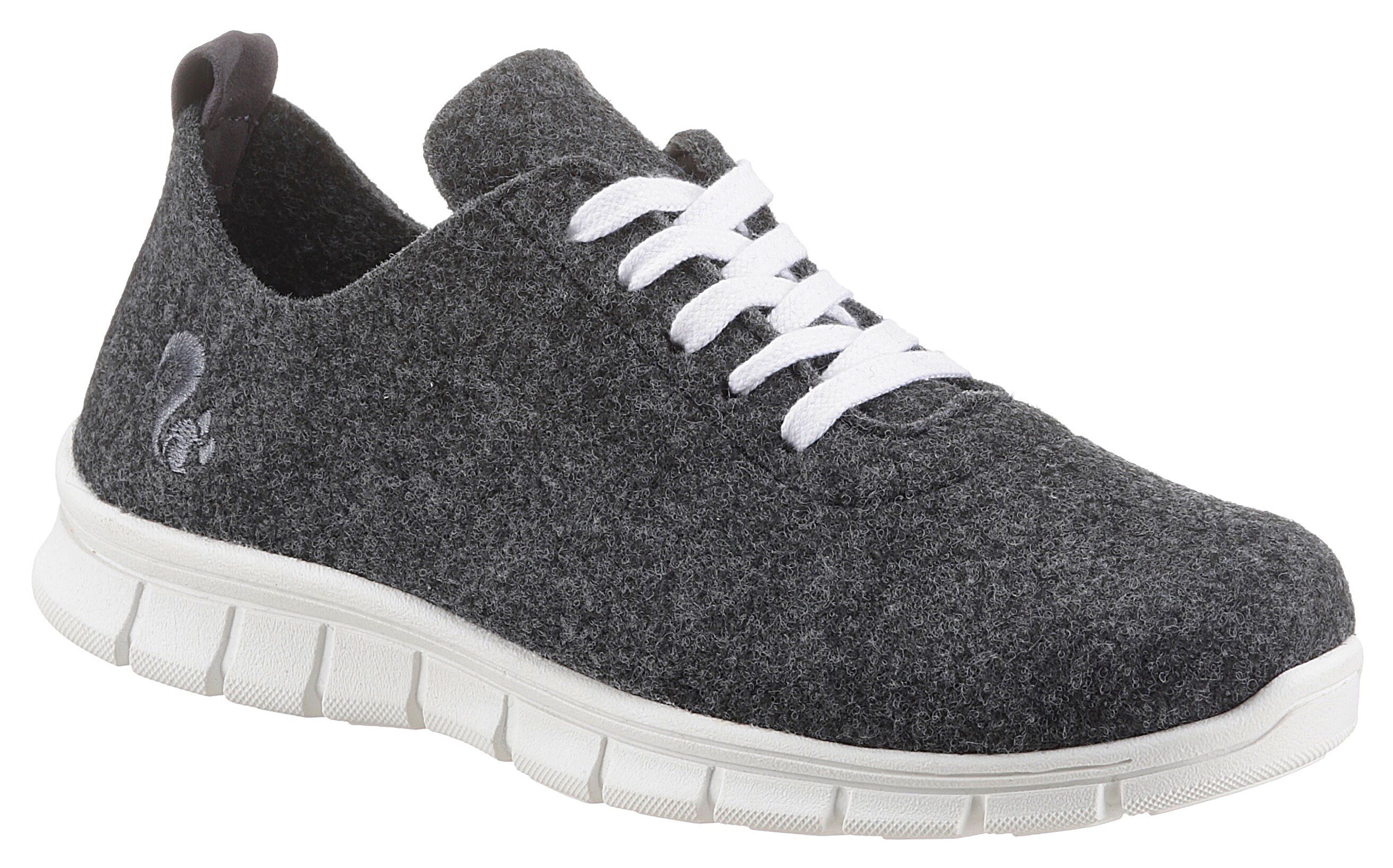 thies Sneaker, aus recyceltem Obermaterial grau  36 37 38 39 40 41 42