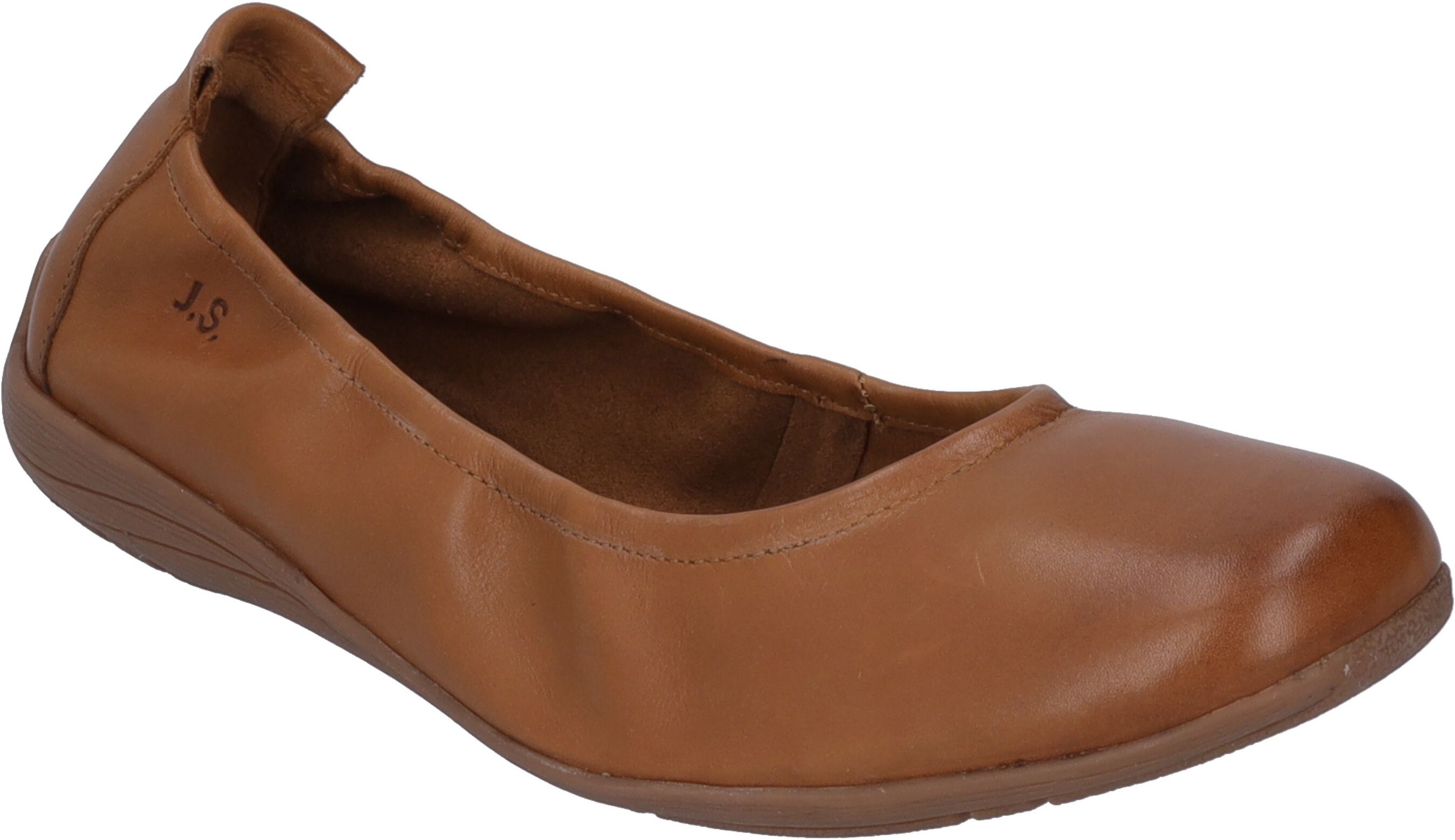 Josef Seibel Ballerina, mit elastischem Schaftrand beige  36 37 38 39 40 41 42 43