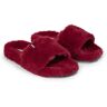 Tommy Hilfiger Plüsch Hausschuhe »FUR HOME SLIPPER SLIDE« rot  39/40