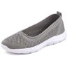 LASCANA Sneaker Ballerinas, ultraleichter Slipper,Freizeitschuh aus Mesh,... grau  35