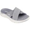 Skechers Pantolette »GO WALK FLEX SANDAL-BUTTERFLY BLISS« grau  37